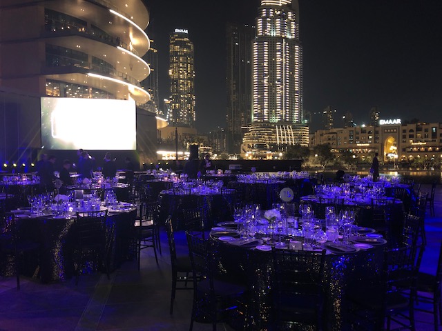 Dubai gala dinner Armani terrace 9 - Gala Dinner on the Armani Terrace, Dubai